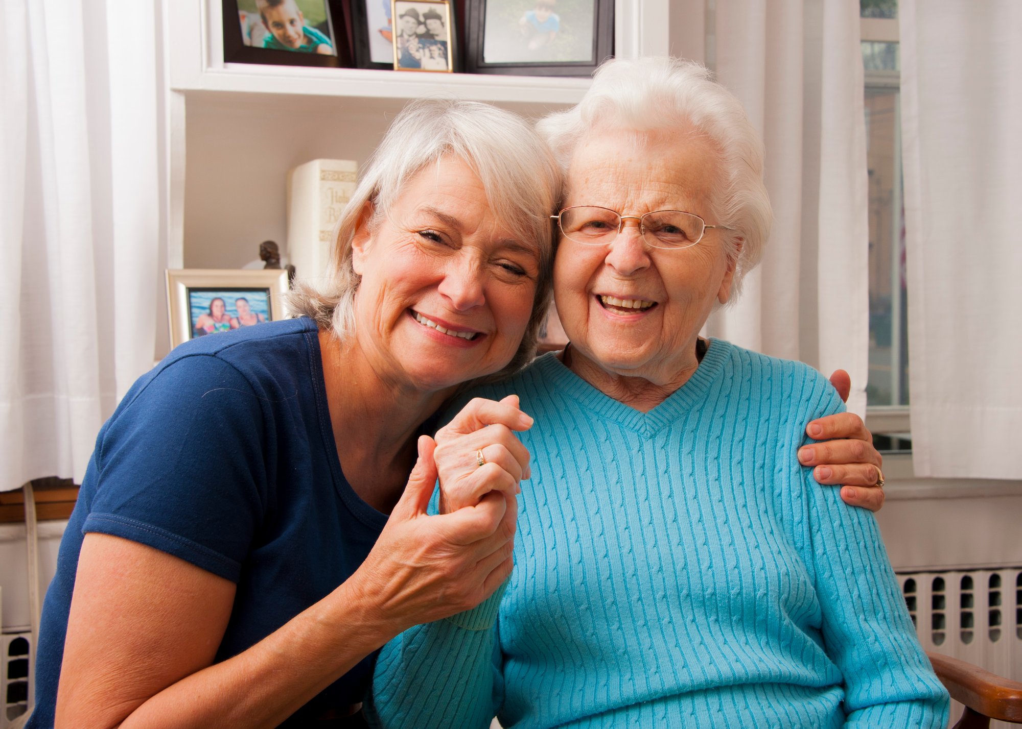 Patient with daughter
